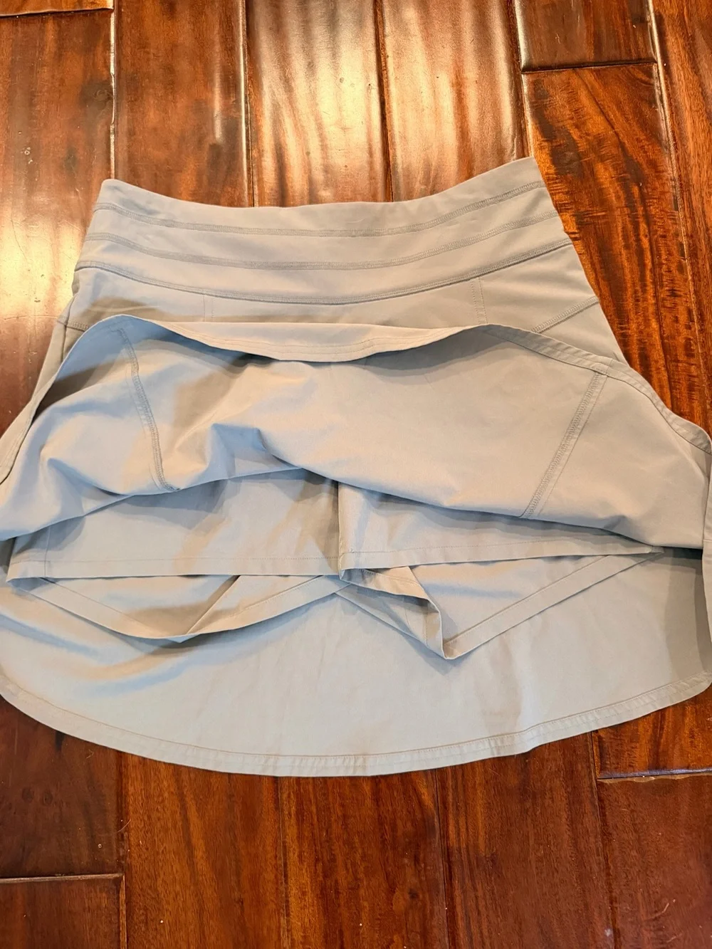 Athleta Women Ss4 Light Gray A-Line Skirt